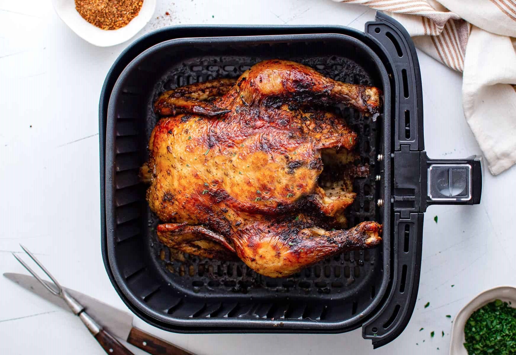 How To Reheat Rotisserie Chicken In Air Fryer