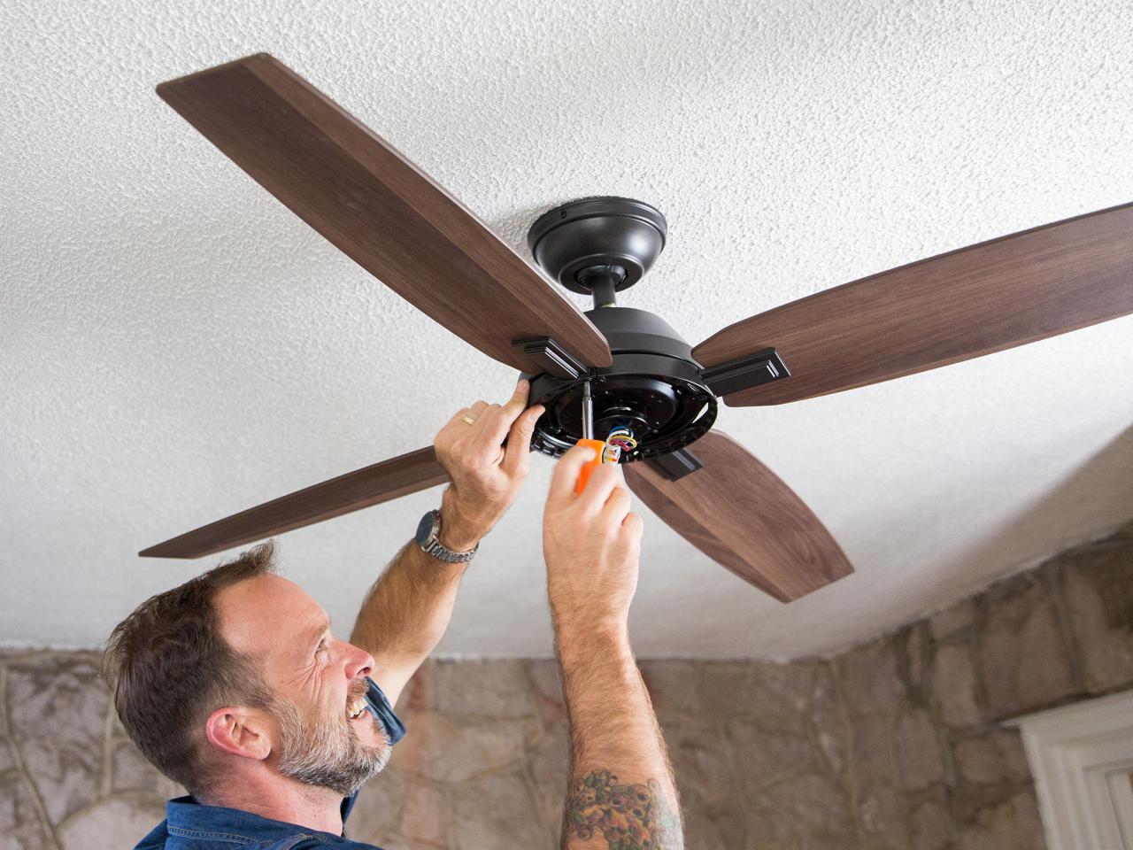How To Remove A Hunter Ceiling Fan