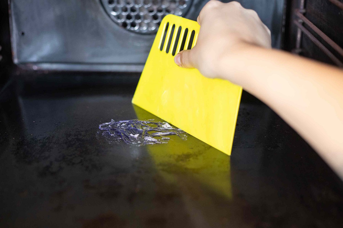 How To Remove Melted Plastic From Toaster Oven