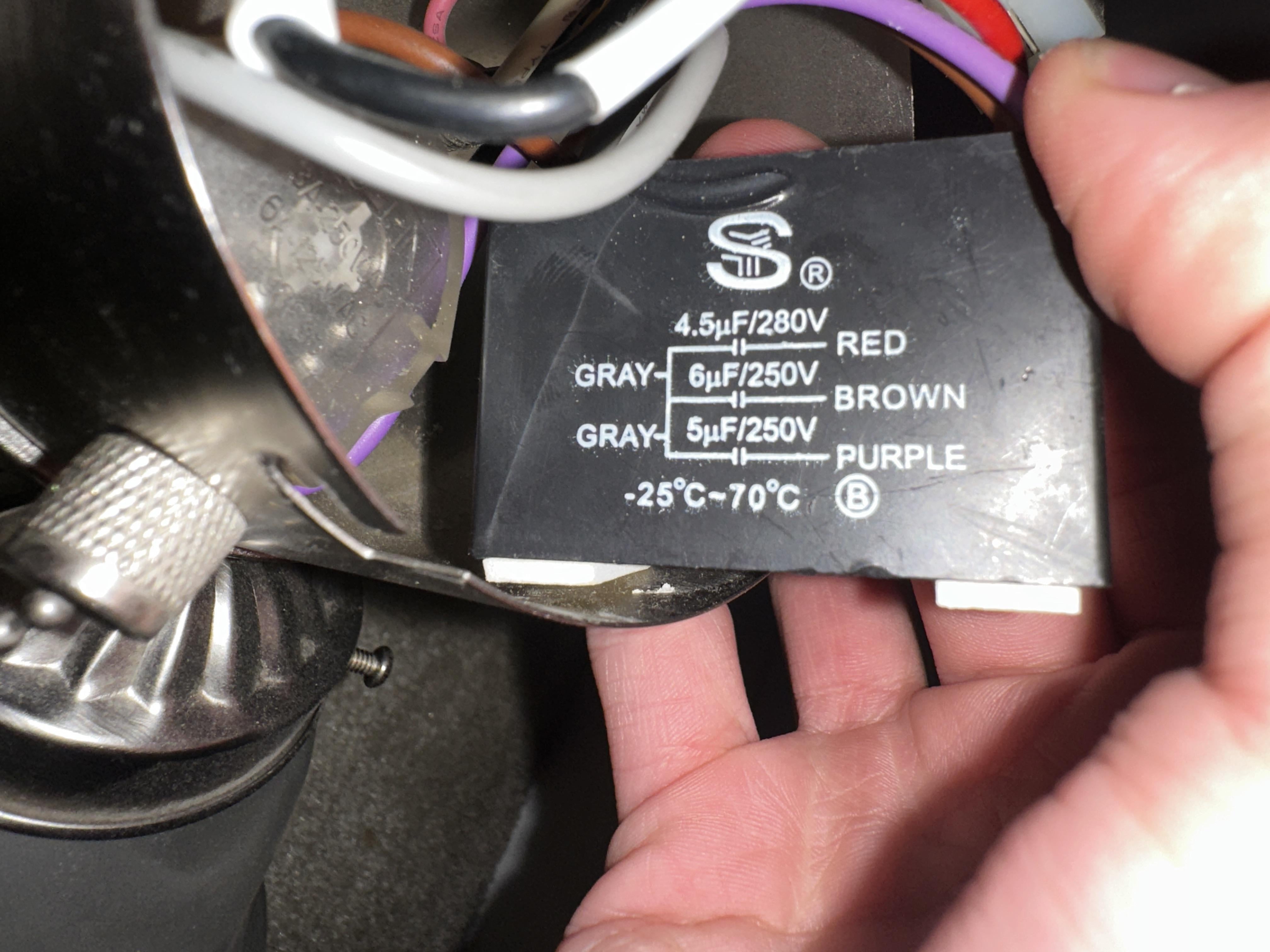 Capacitor Of Ceiling Fan Infoupdate