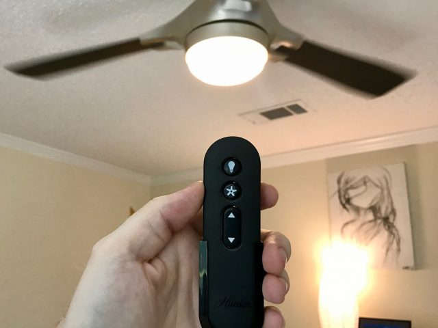 Hunter ceiling fan remote