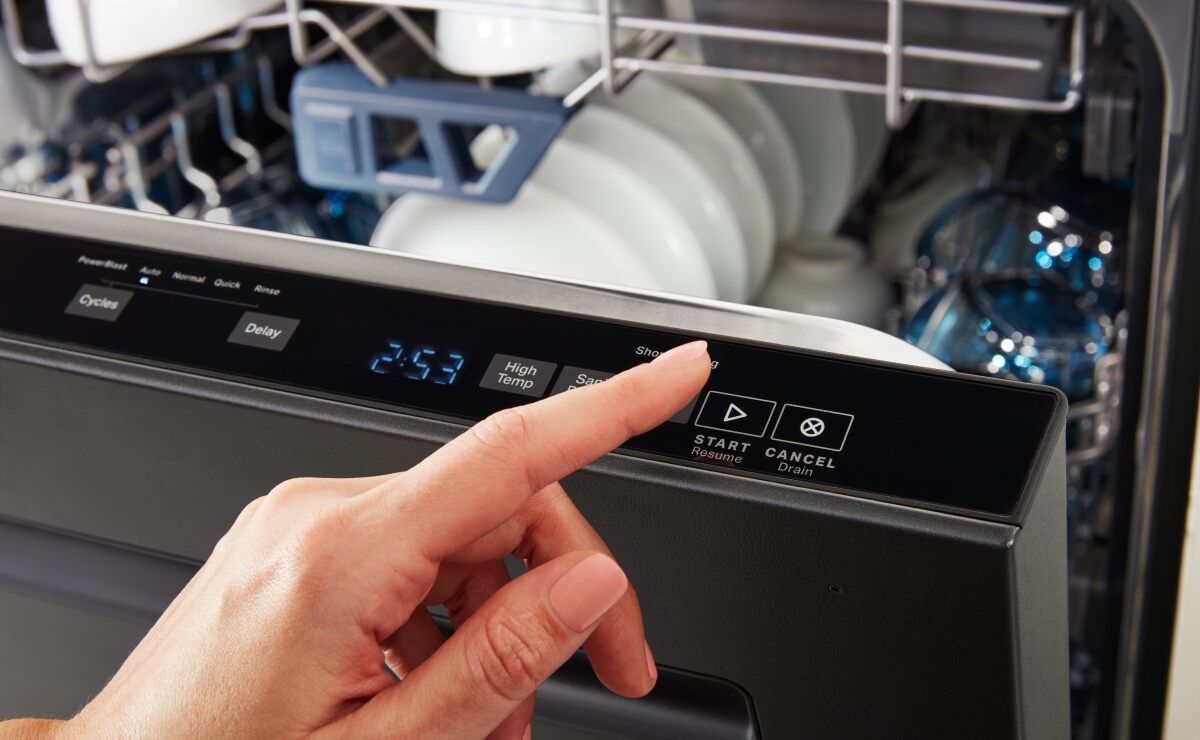 Whirlpool gold dishwasher store reset