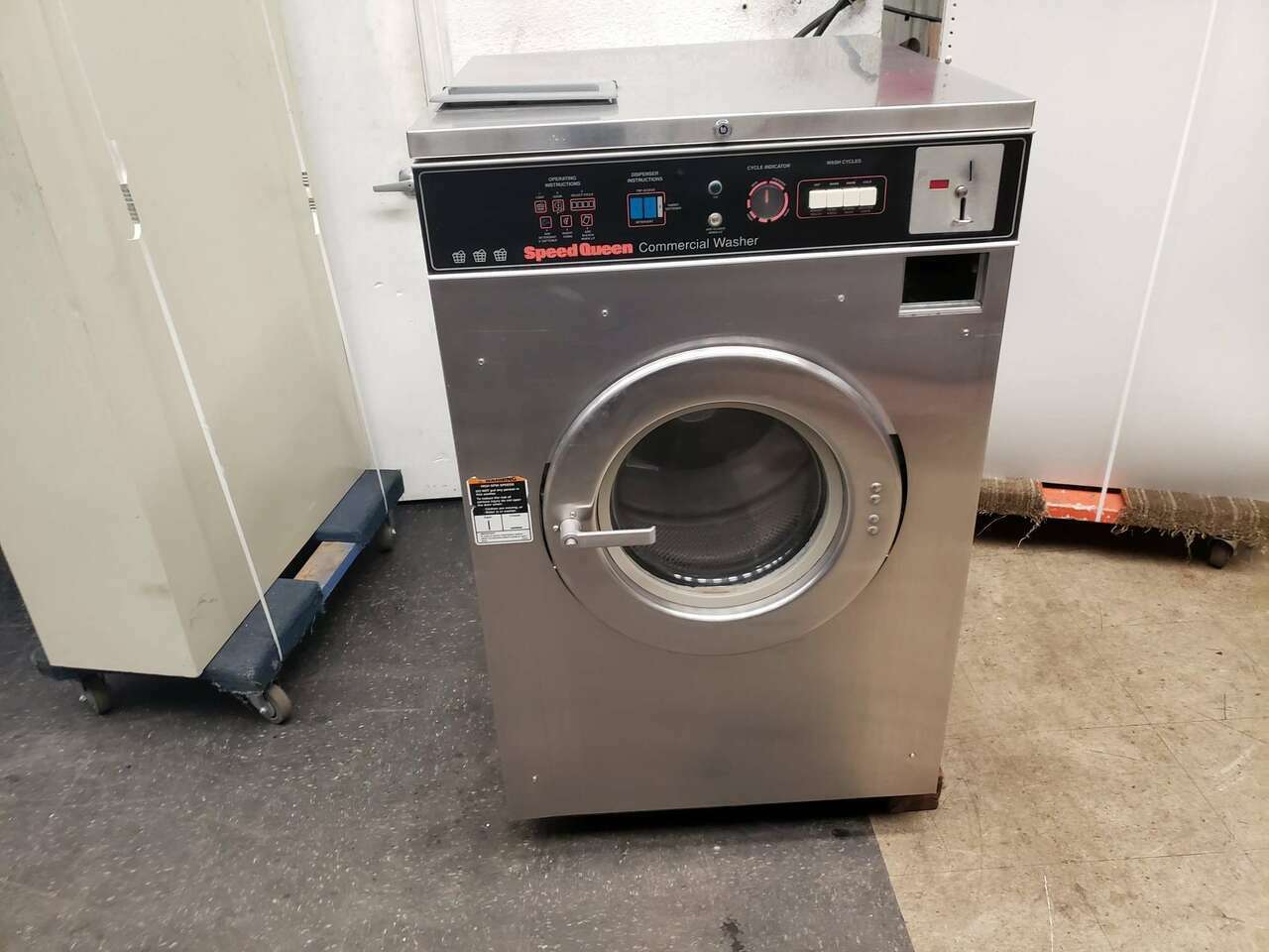 Speed Queen Coin-Operated Frontload Washer, SFNNCASP116TW01