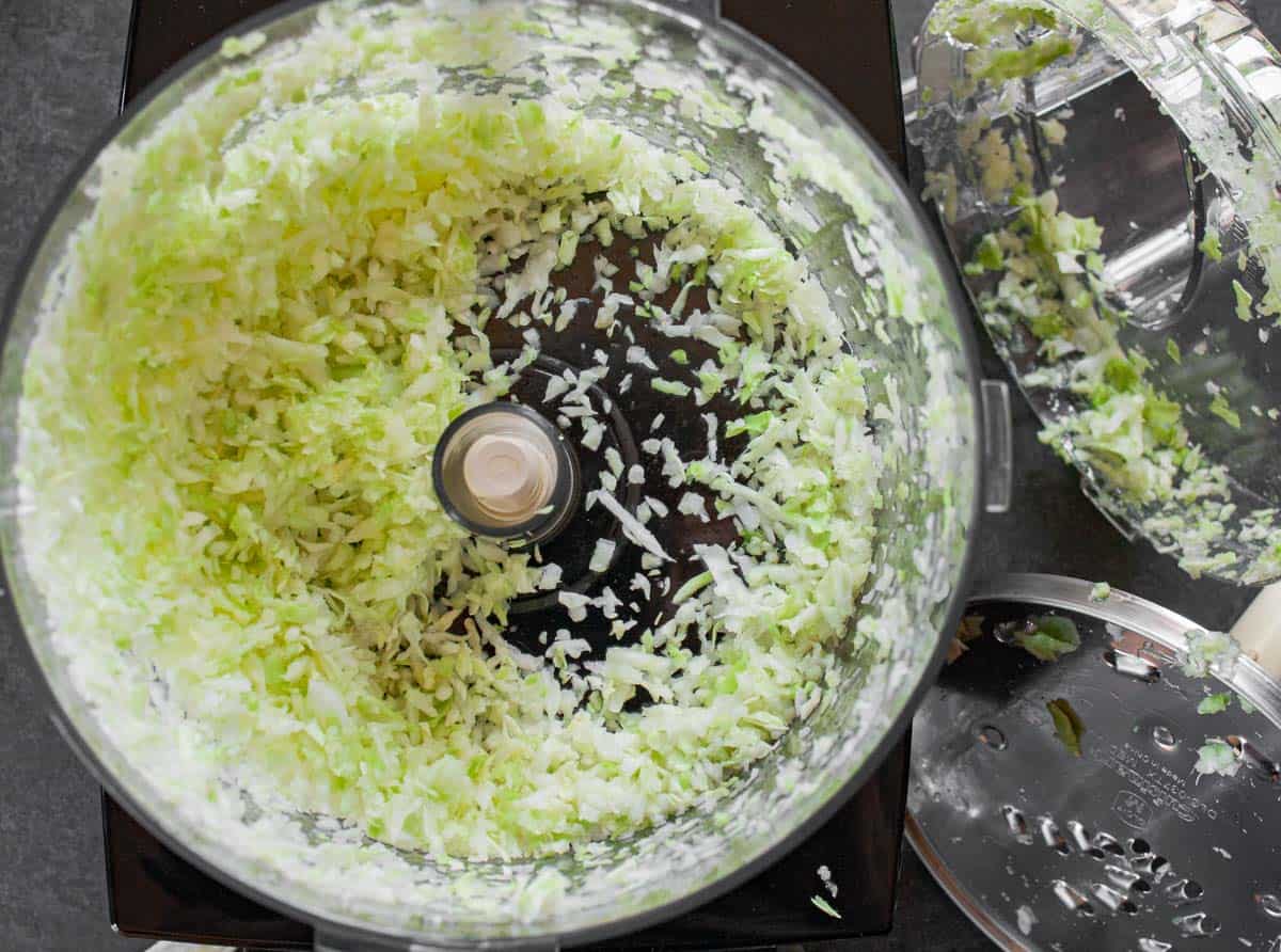 How To Shred Cabbage Food Processor