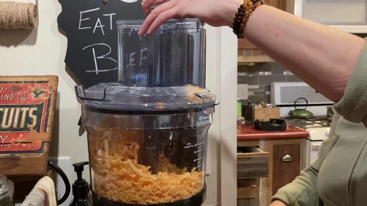 How To Shred Cheese In Food Processor