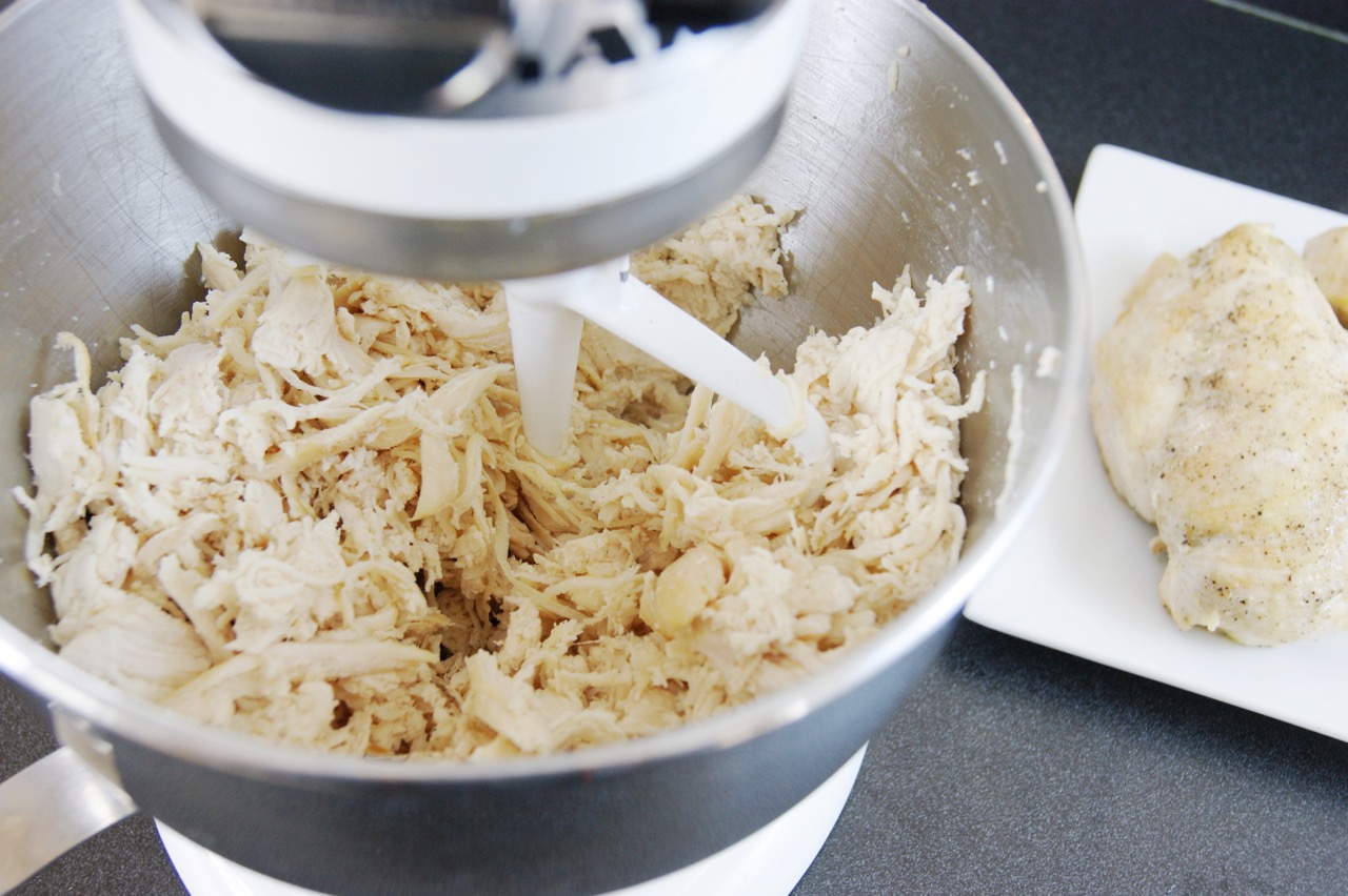 How to Shred Chicken in a Stand Mixer