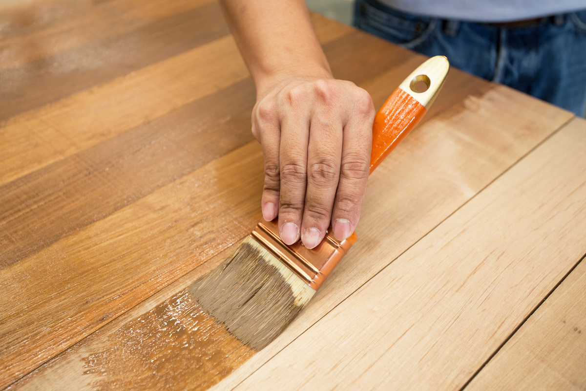 How To Stain Wood Furniture