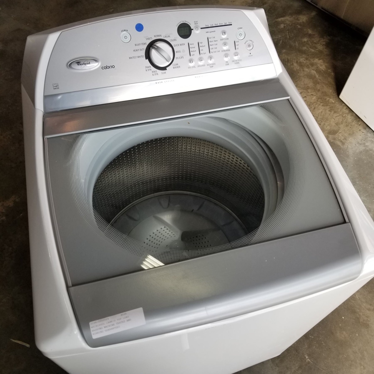 How To Start Whirlpool Washer
