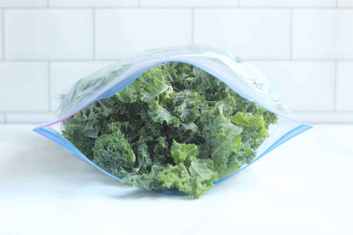 How To Store Kale In Freezer
