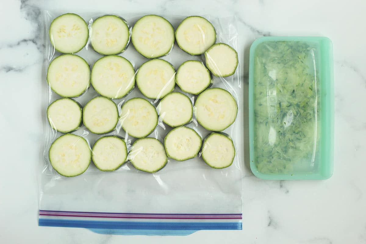 How To Store Zucchini In Freezer