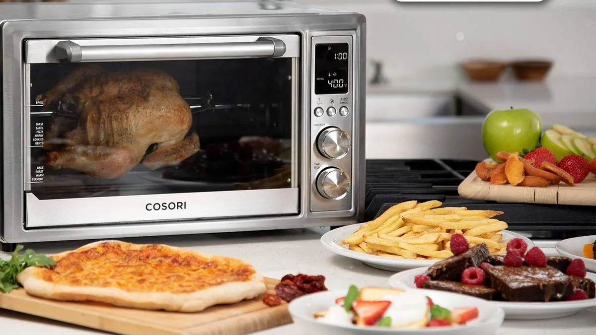 COSORI Smart 12-in-1 Air Fryer Toaster Oven Combo vs. Breville