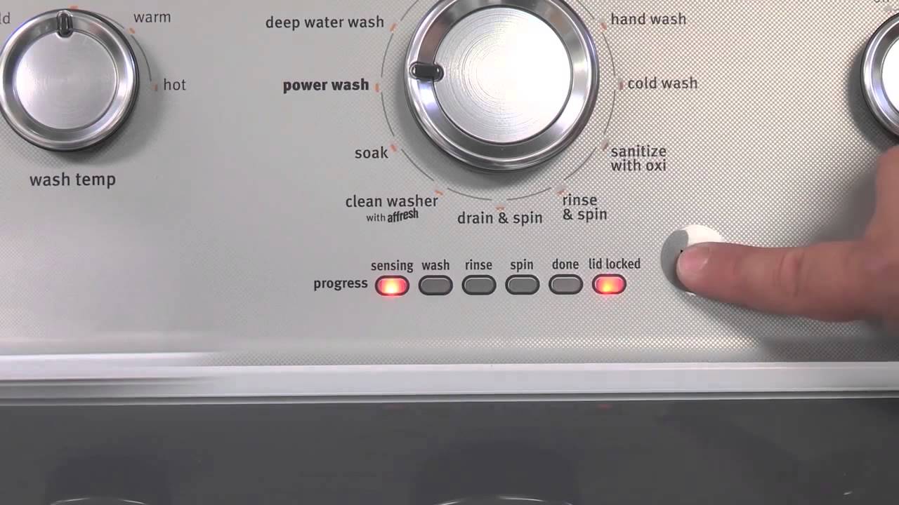 How To Unlock My Maytag Washer