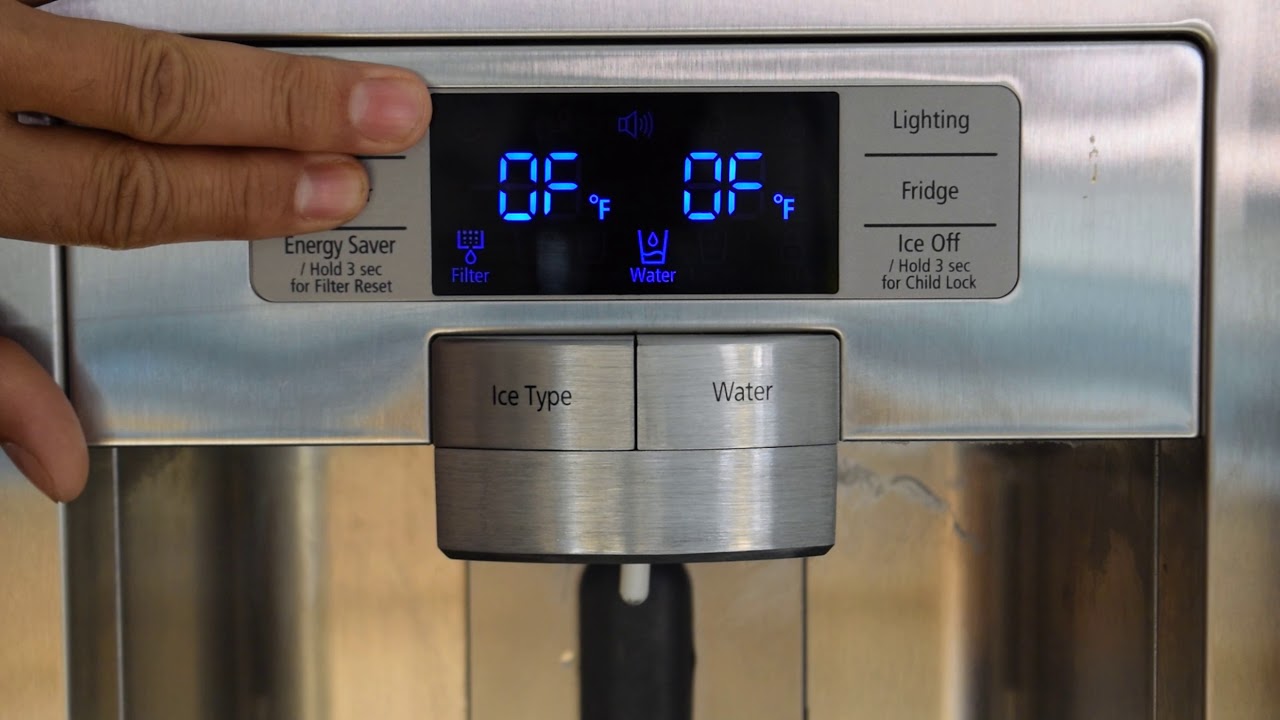 How To Unlock Samsung Refrigerator Ice Maker