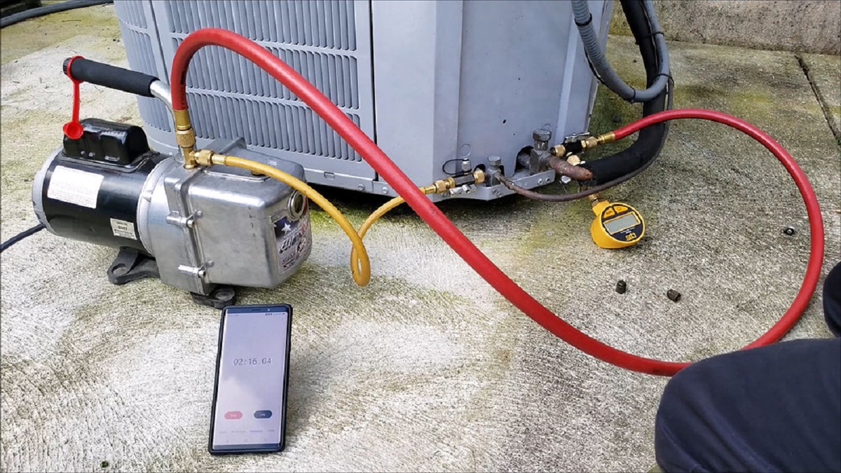How To Vacuum An AC System
