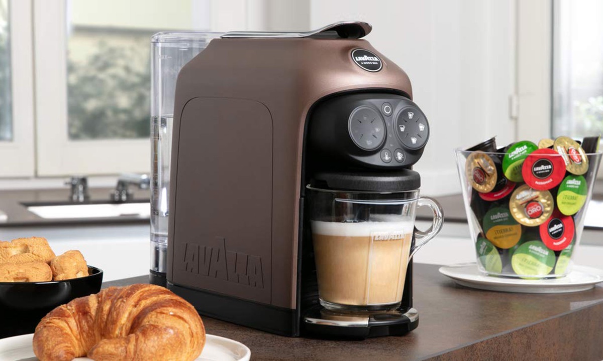 Lavazza just launched the first coffee machine with built in