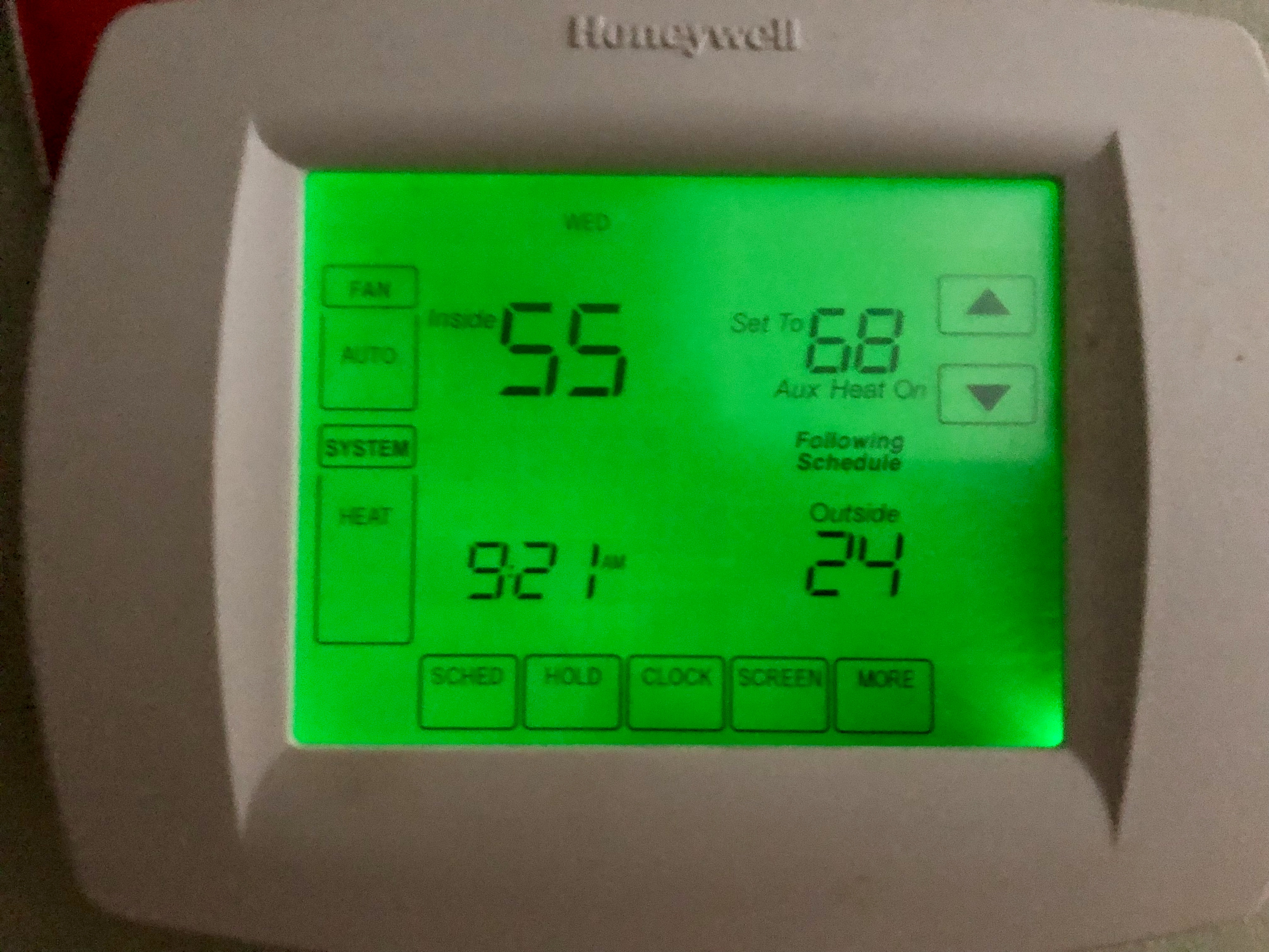 What Does Hold Mean on a Thermostat
