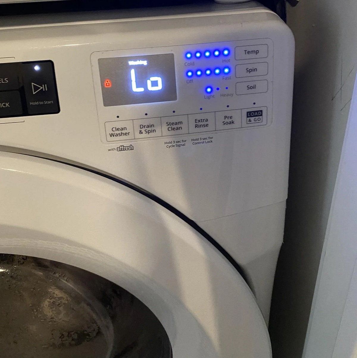 What Does Fl Lo Mean On Maytag Washer