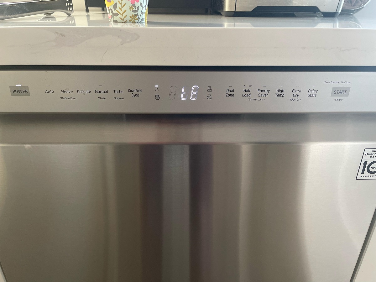 What Does Le Mean On Lg Washer