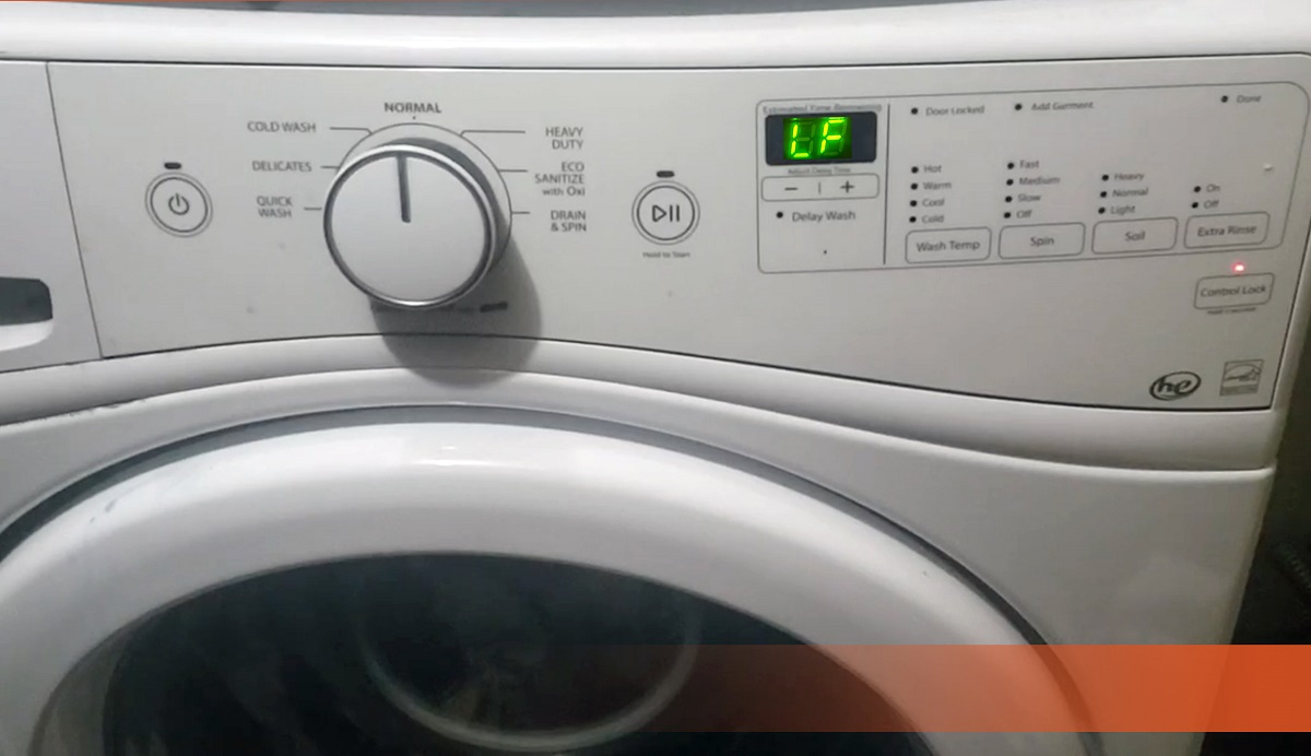 What Does Lf Mean On A Whirlpool Washer