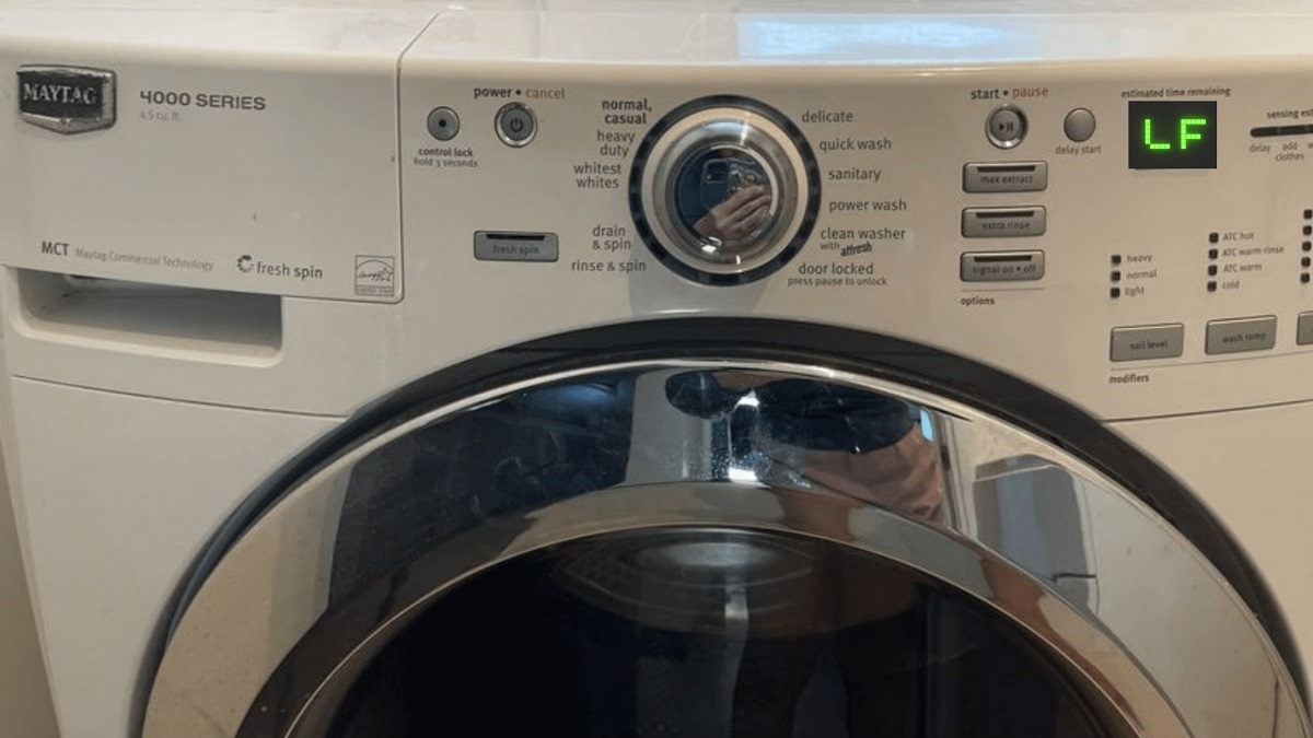 What Does Lf Mean On Maytag Washer