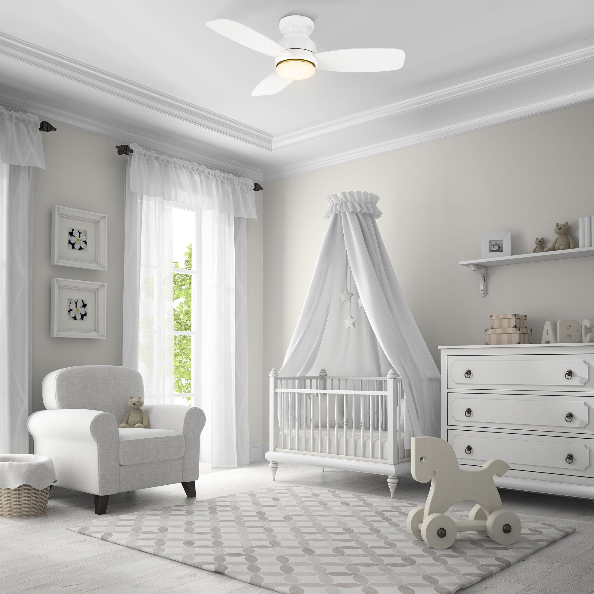 Where To Put Fan In Baby Room