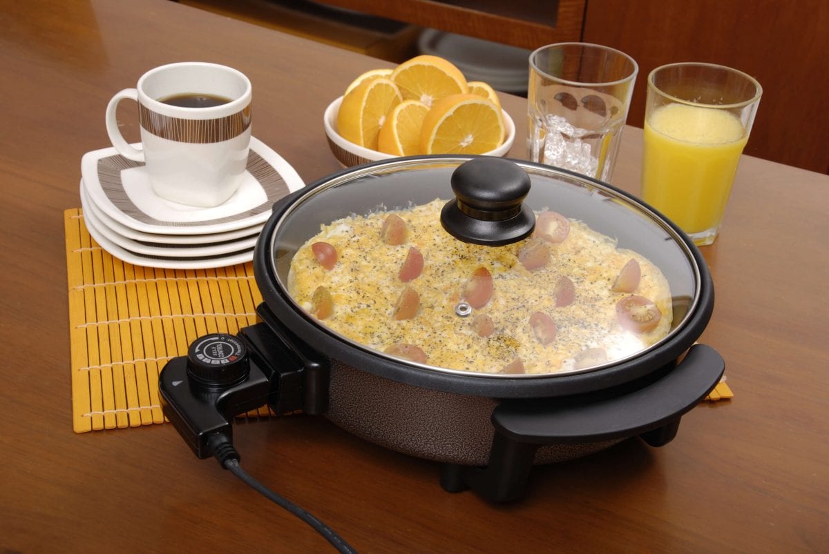 Where To Store Electric Skillet In An RV
