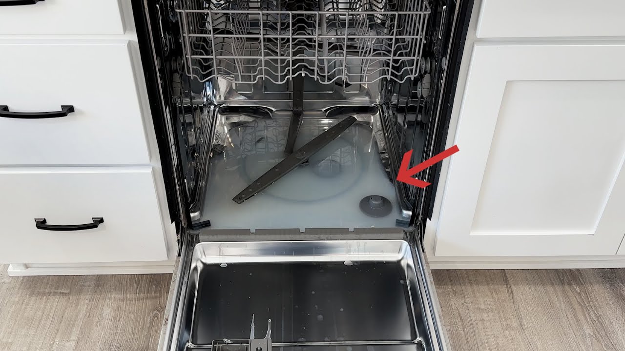 Why Is There Water In The Bottom Of My Dishwasher