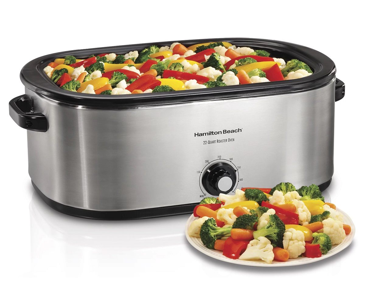 1.5 Quart Toast Master Electric Slow Cooker Ceramic Pot with Glass Lid - New