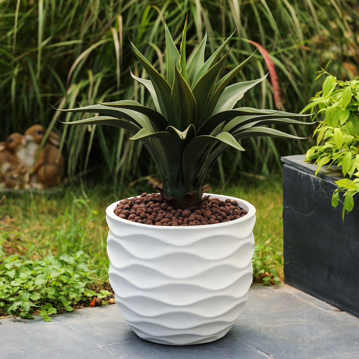 Utopia Home Plant Pots Indoor with Drainage - 7/6.6/6/5.3/4.8 Inches  Decorative