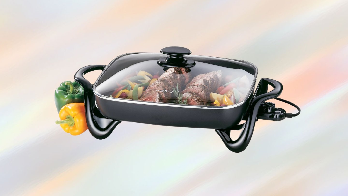 10 Amazing Presto 06852 16-Inch Electric Skillet With Glass Cover for 2024