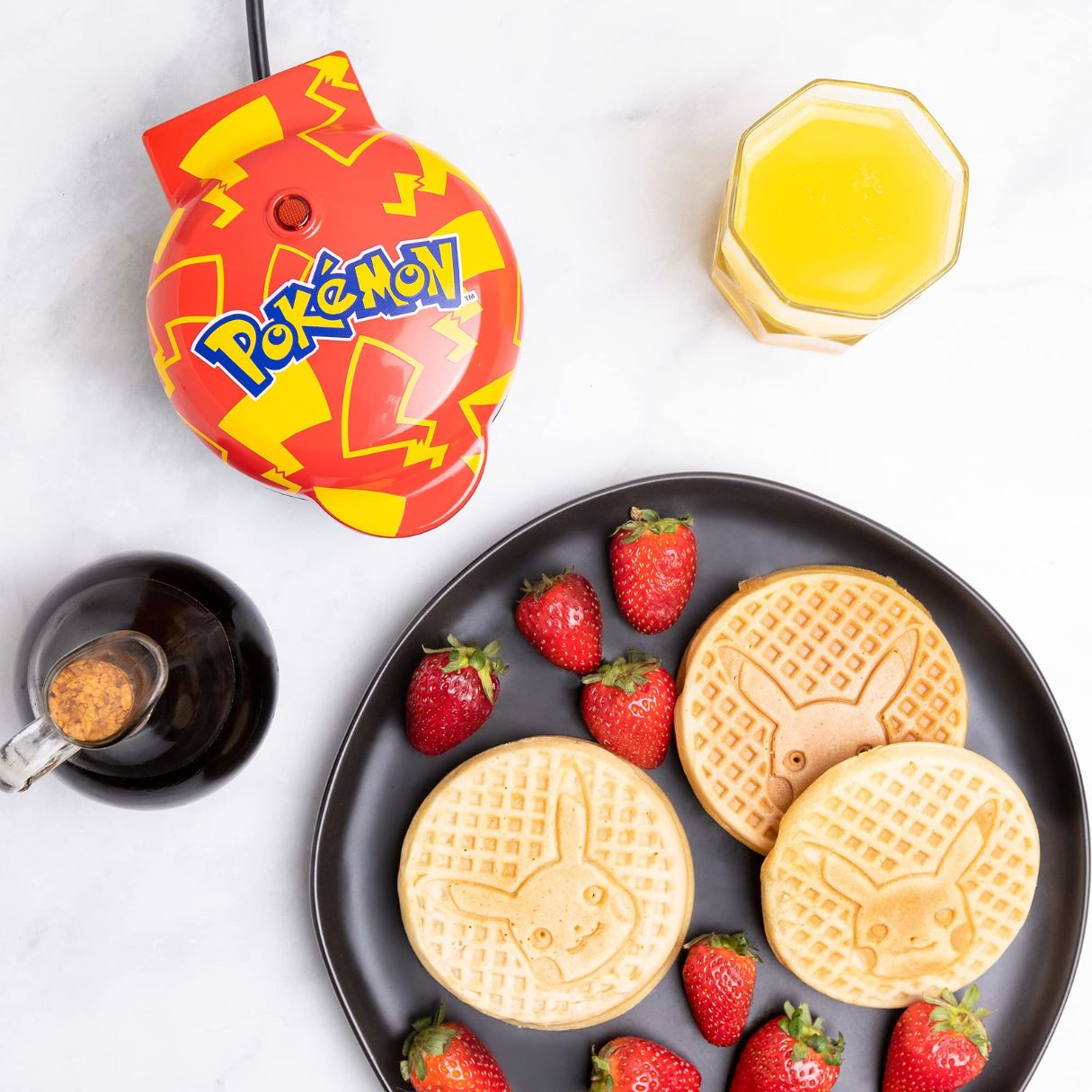 Uncanny Brands Pokemon Squirtle Mini Waffle Maker GameStop Exclusive