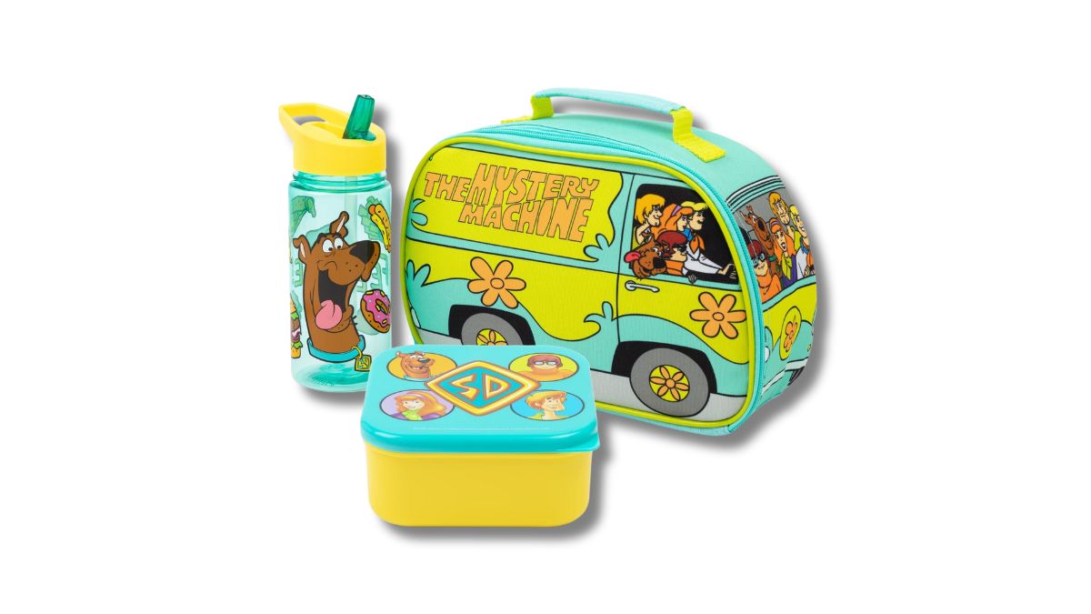 Scooby-Doo Scooby Snacks Dual Compartment Insulated Lunch Tote Bag  Multicoloured