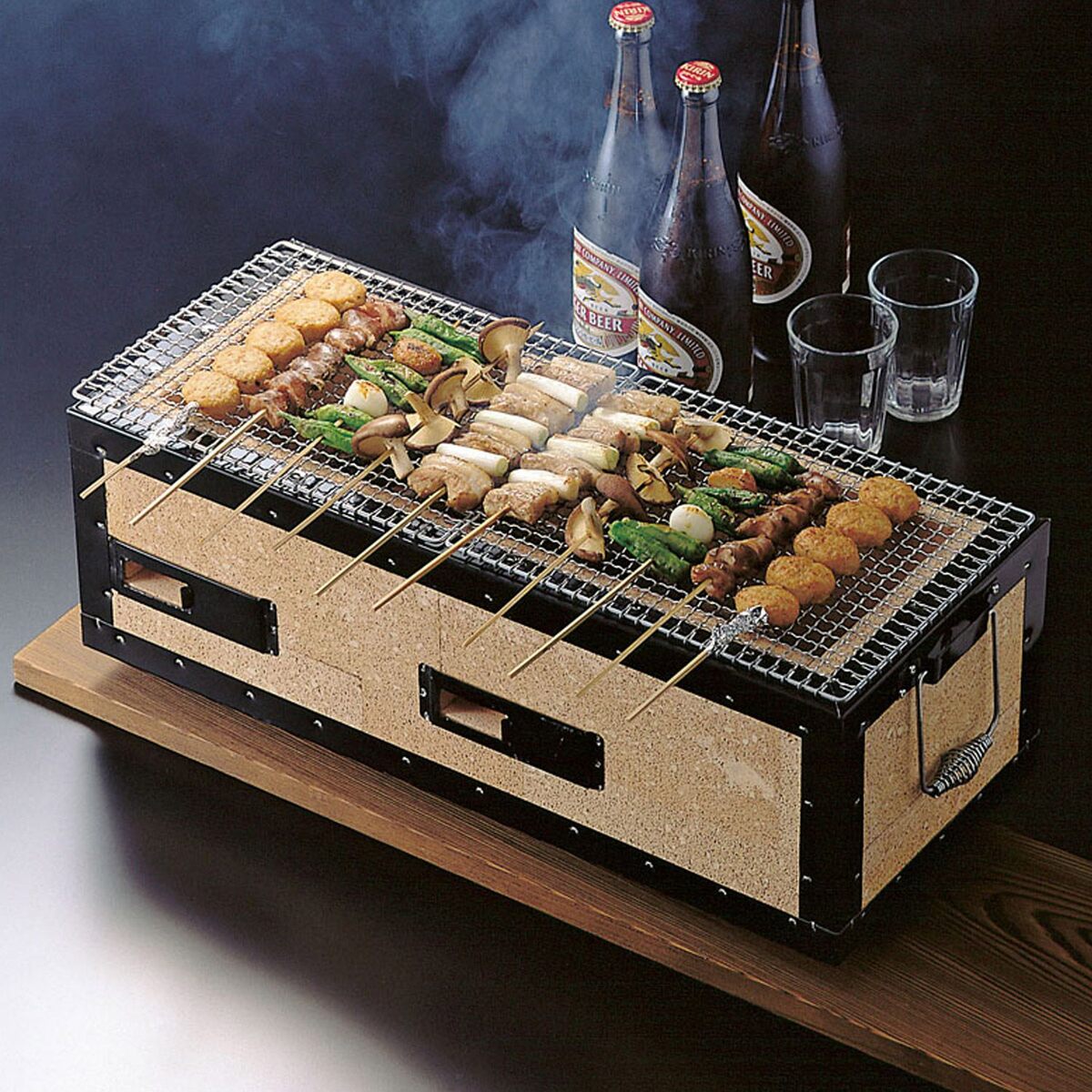 Sturdy, Smokeless electric hibachi grill for Outdoor Party 