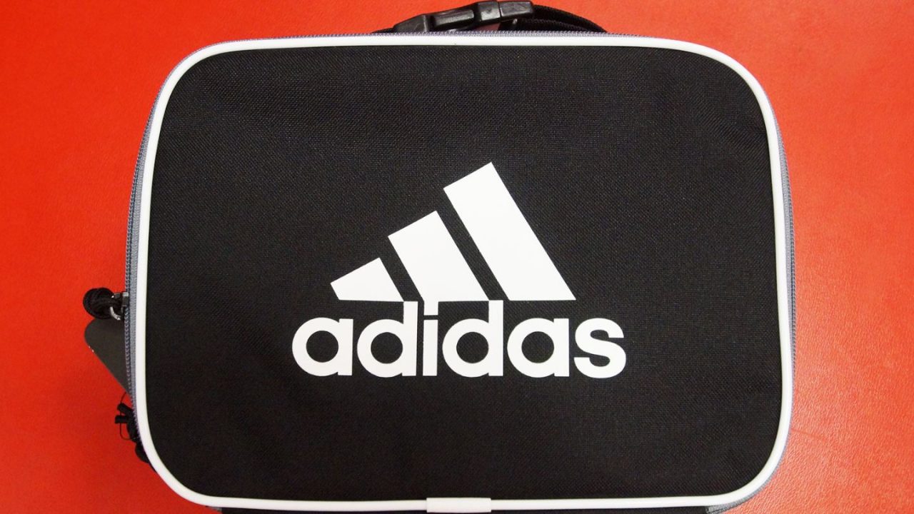 adidas Kids Eco Black Santiago 2 Lunch Bag