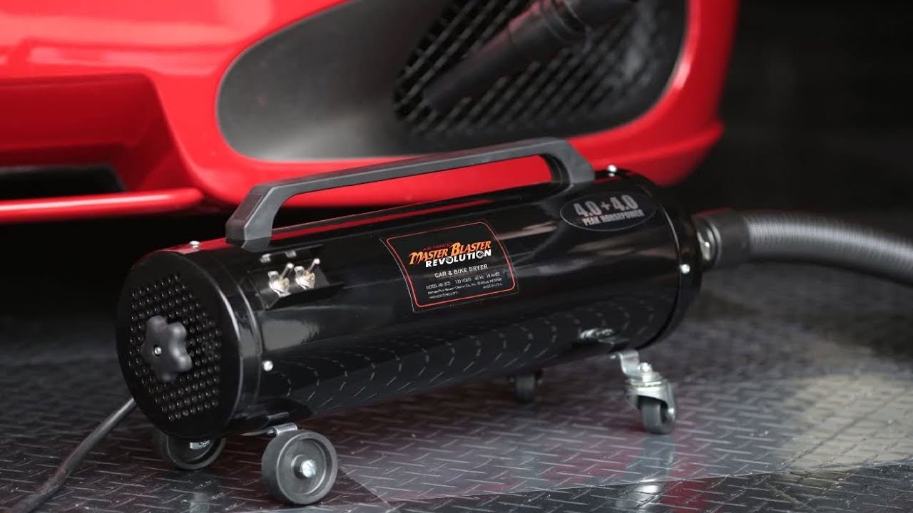 Portable handheld jet blower for drying car after washing, with 110k R