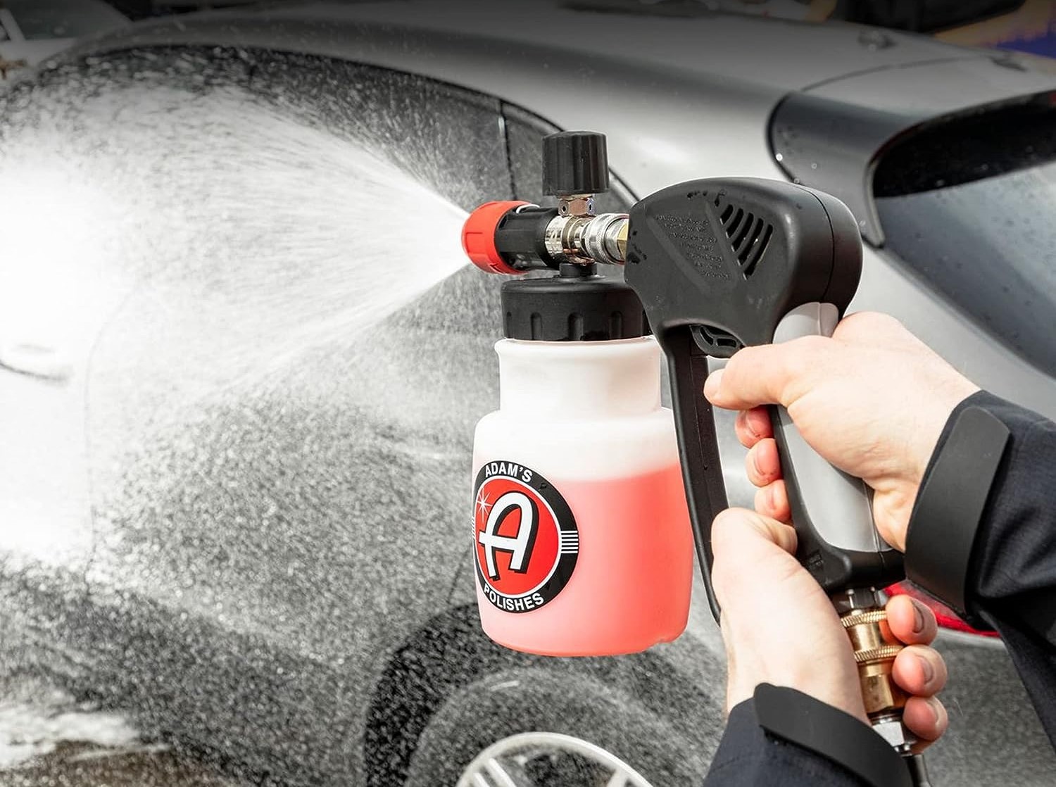  Adam's Polishes Car Wash Shampoo (16 fl. oz), pH Best Car Wash  Soap For Snow Foam Cannon or Gun For Pressure Washer & 5 Gallon Bucket,  Powerful Safe Spot Free Cleaning