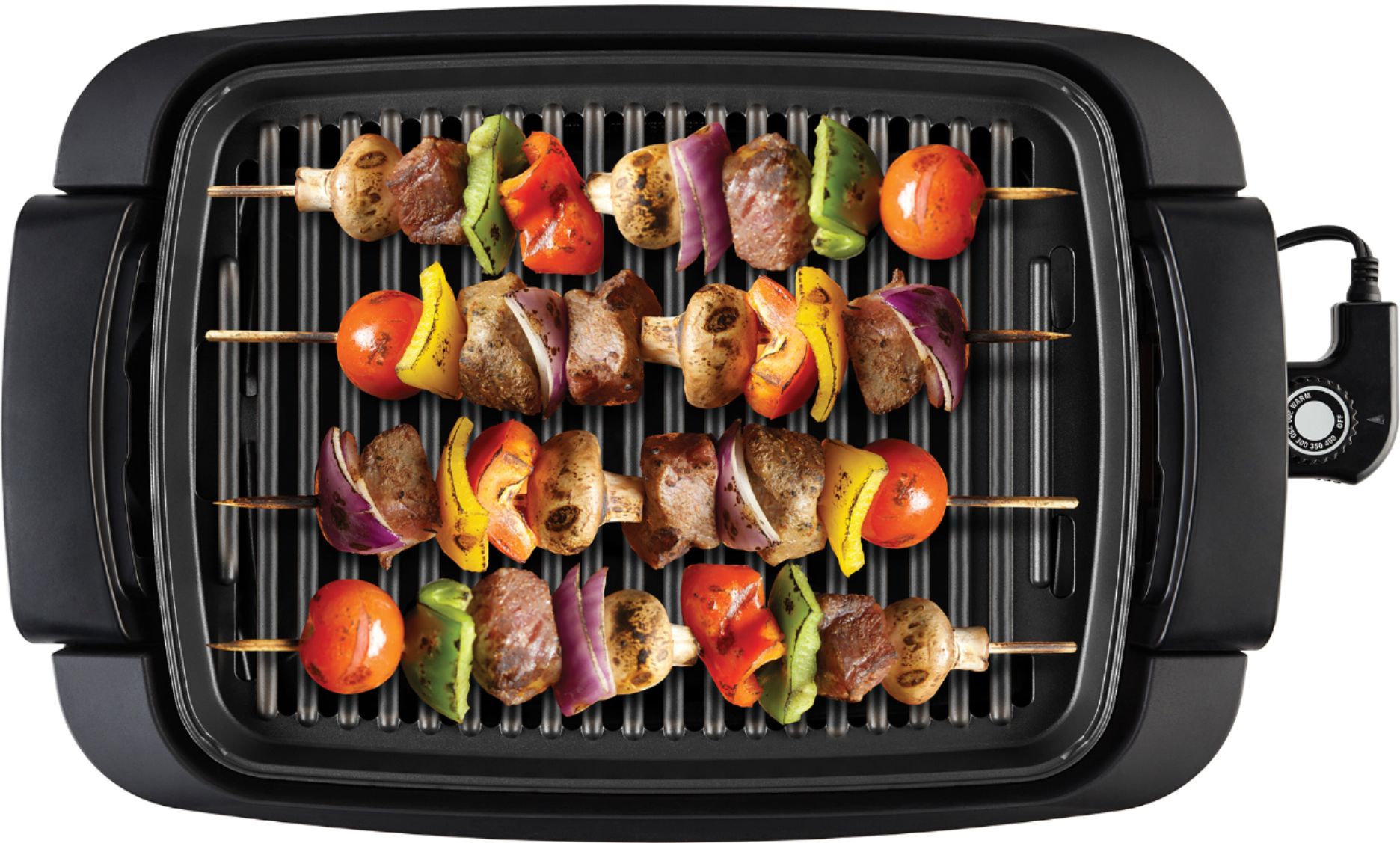 Cusimax Smokeless Indoor Grill Portable Electric Grill With Turbo Smoke  Extractor Technology, Nonstick Removable Grill Pan, Glass Lid, 1500 Watts,  Great For Home And BBQ Party