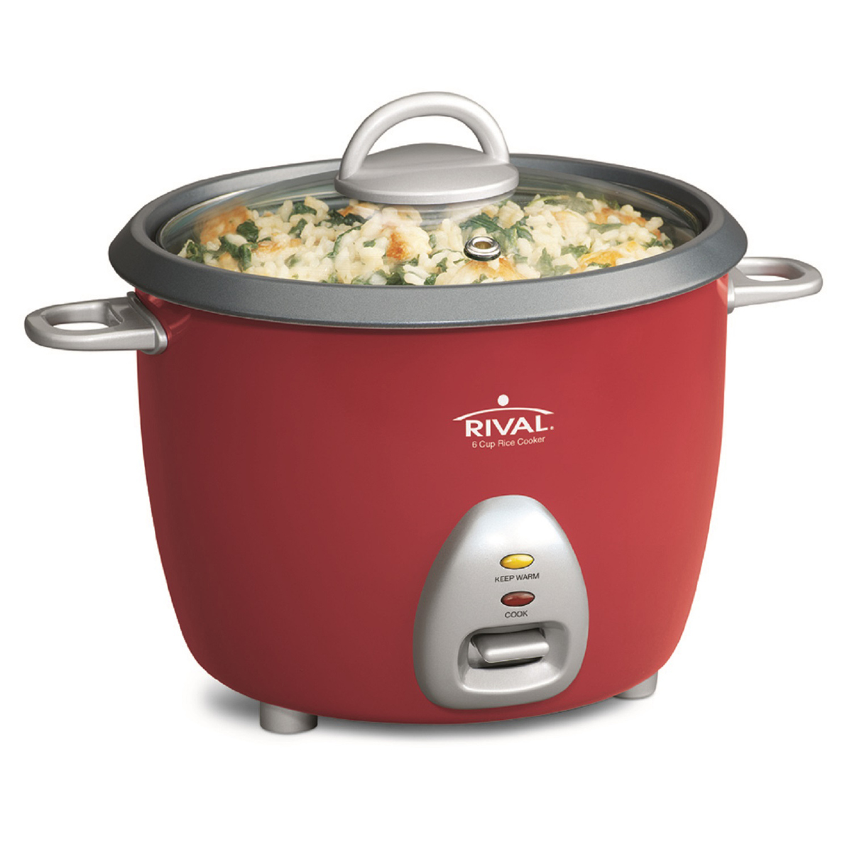 Elite Gourmet ERC-003 Electric Rice Cooker with Automatic Keep Warm Makes  Soups, Stews, Grains, Hot Cereals, White, 6 Cups Cooked (3 Cups Uncooked)