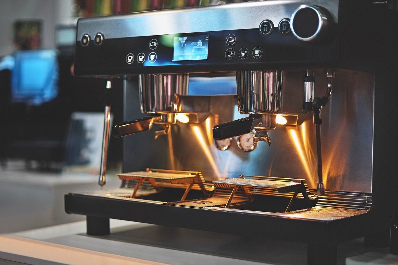 Industrial coffee machine, bain-marie - Fundación Naturgy