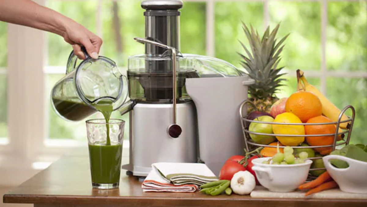 Juicer Machines, FOHERE 1000W Juicer Whole Fruit and Vegetables, Quick  Juicing Easy to Clean, 75MM Large Feed Chute, Dual Speed Setting and  Non-Slip
