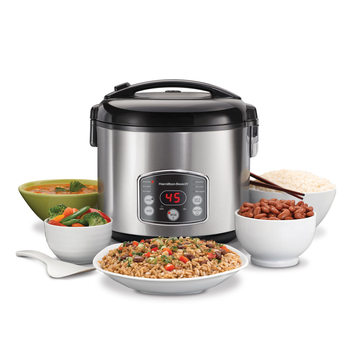 13 Superior Hamilton Beach® Digital Simplicity™ Rice Cooker And Steamer For  2023