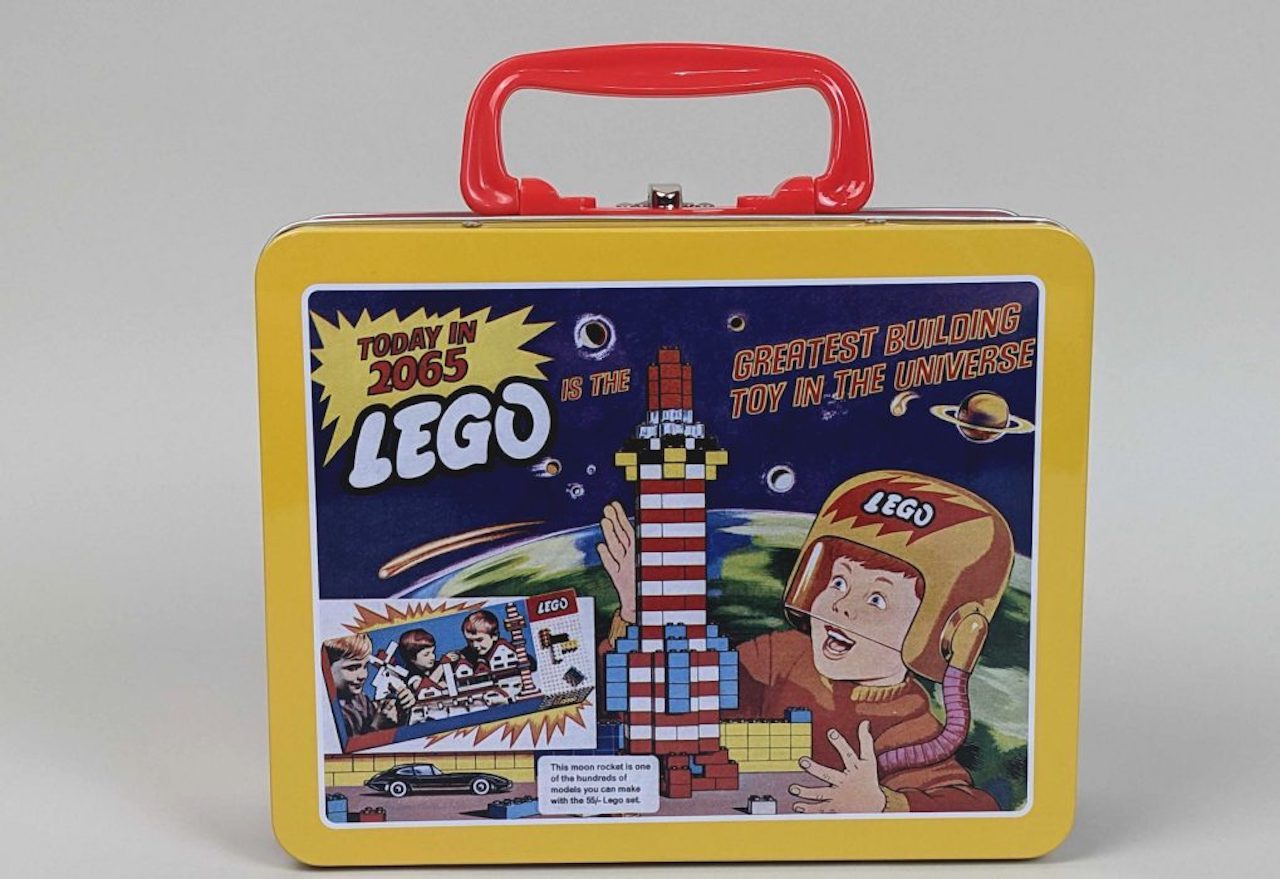 Promotional Thin Retro Lunch Box