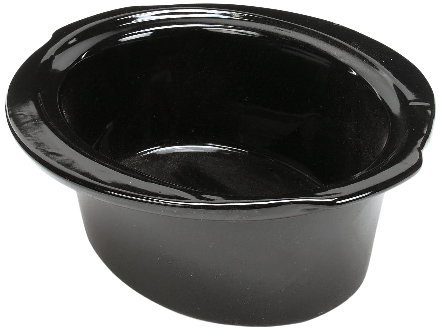 Rival Crock Pot Replacement Removable Stoneware Insert Bowl W/Glass Lid 4  Qt.
