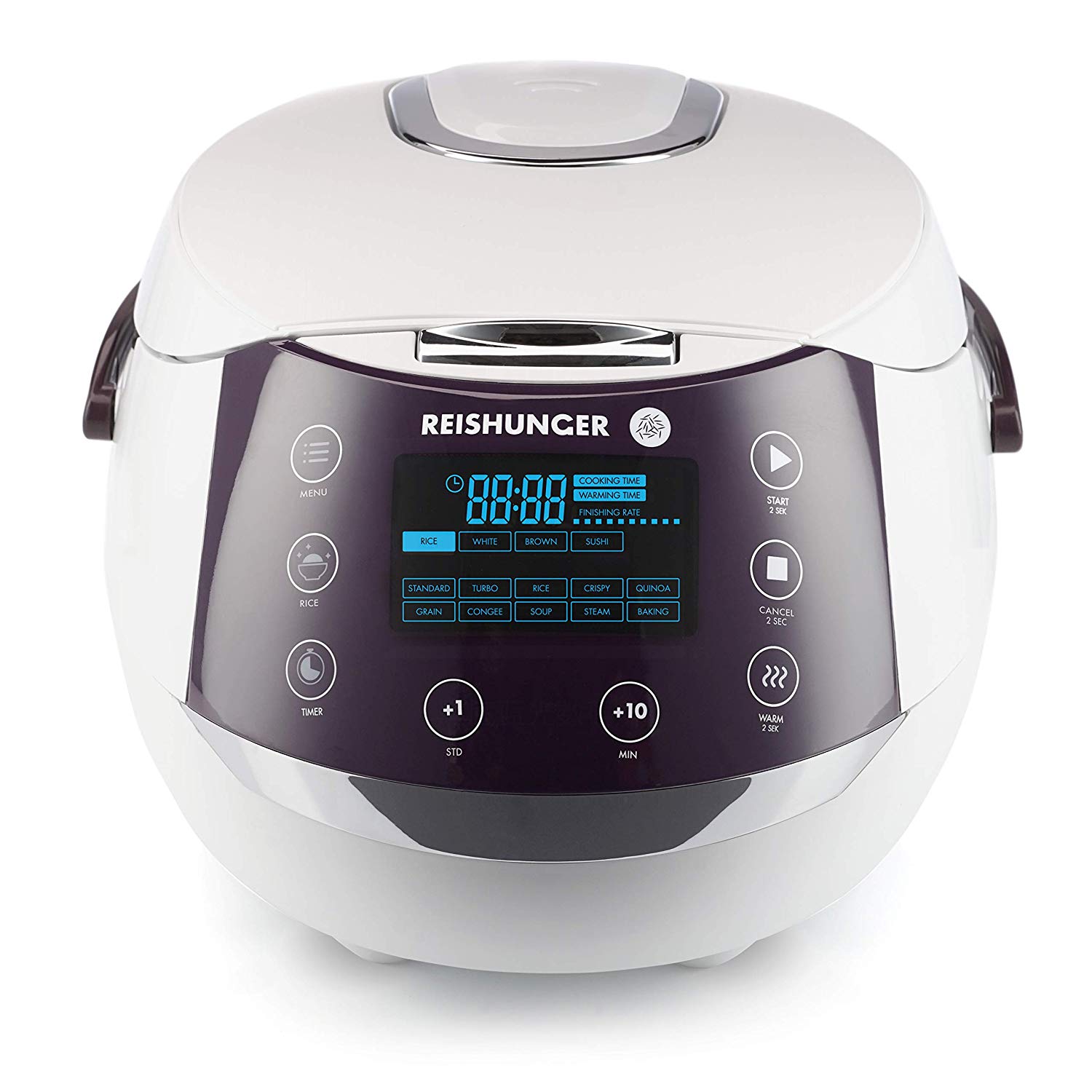 Reishunger Rice Cooker & Steamer with Keep-Warm Function - 8