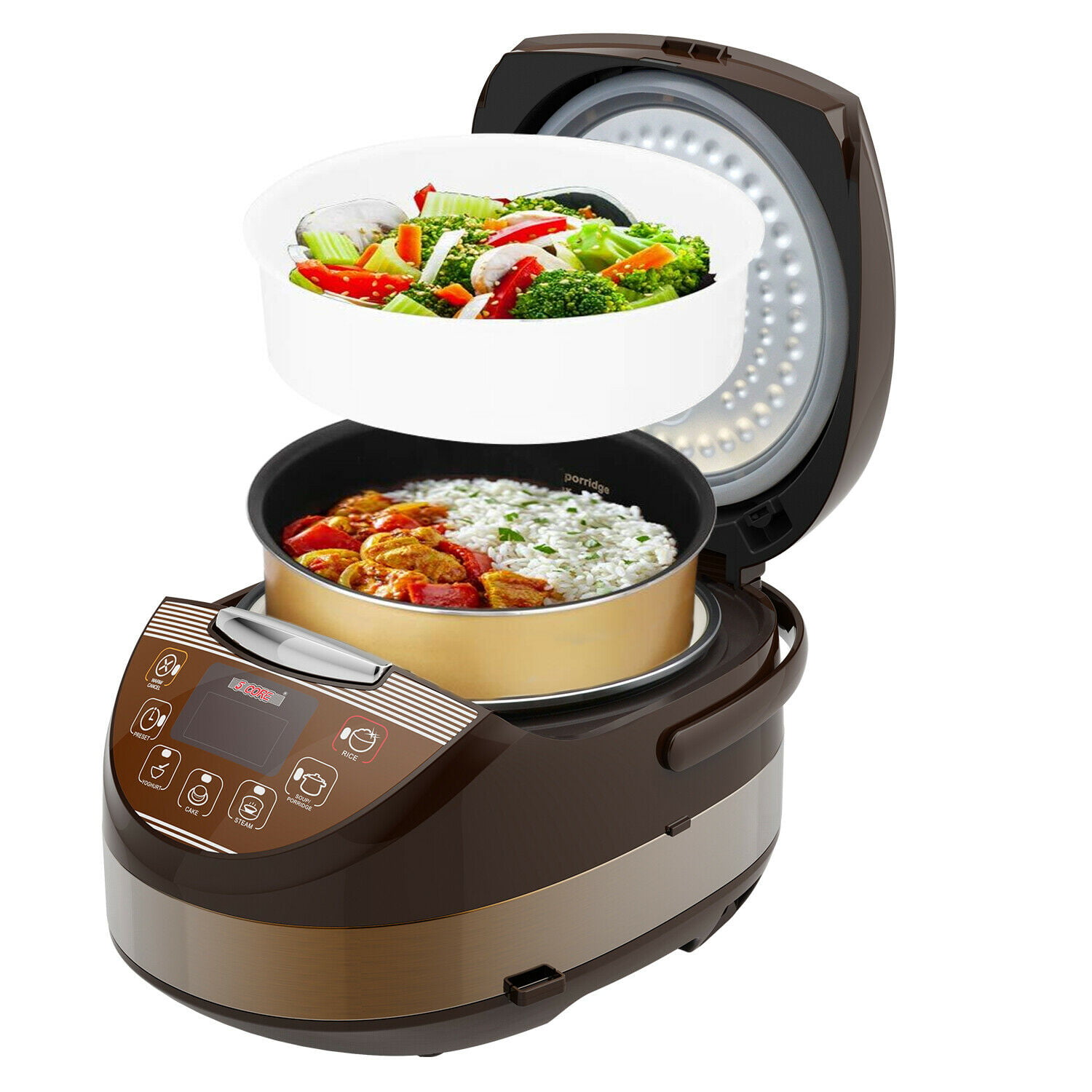 Mini Electric Rice Cooker Intelligent Automatic Household Kitchen Cooker  1-2 People Small Electric Rice Cookers 1.2L