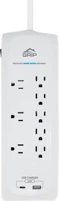 Grip 8 Outlet Surge Protector