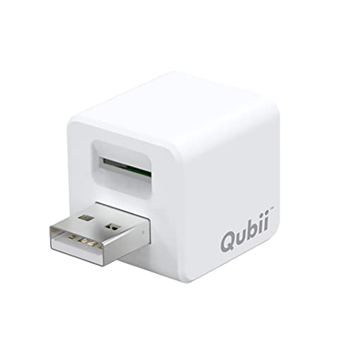 Qubii USB-A Auto Backup Photos MFi Apple Certified iPhone Storage