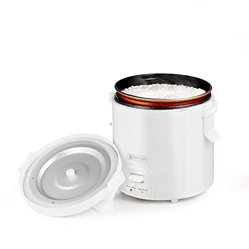 Mini Rice Cooker - White Tiger Portable Travel Steamer