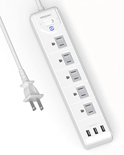 2 Prong Power Strip with Surge Protection