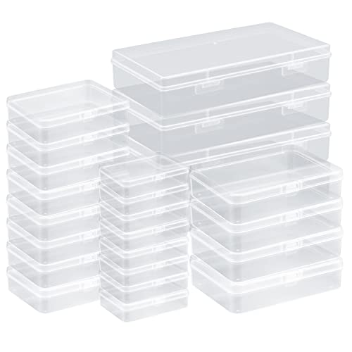 Clear Plastic Beads Storage Containers